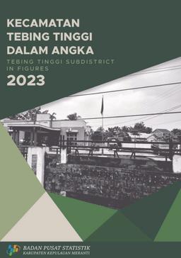 Kecamatan Tebing Tinggi Dalam Angka 2023