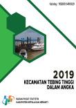 Tebing Tinggi Subdistrict in Figures 2019