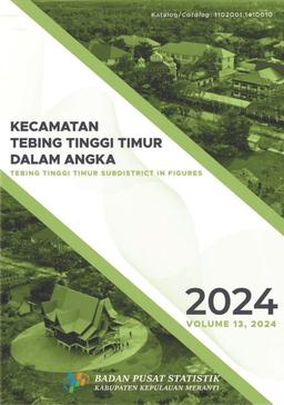 Kecamatan Tebing Tinggi Timur Dalam Angka 2024